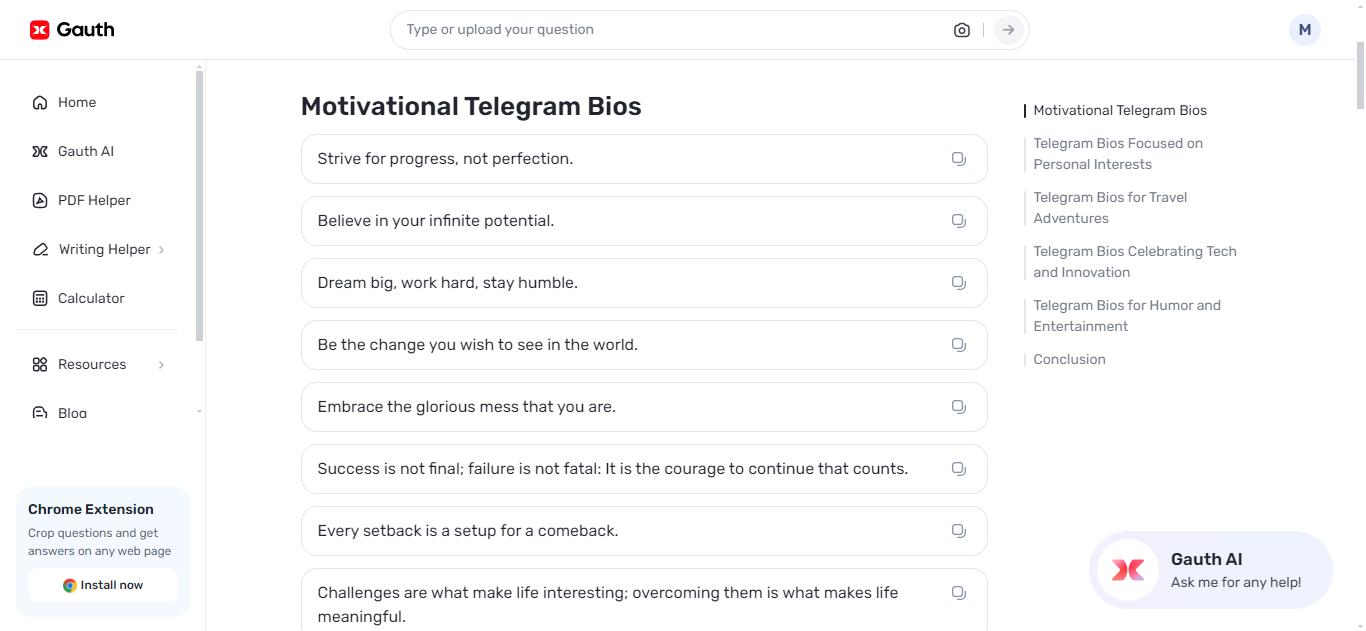 The Best Telegram Bio Styles for Different Personalities